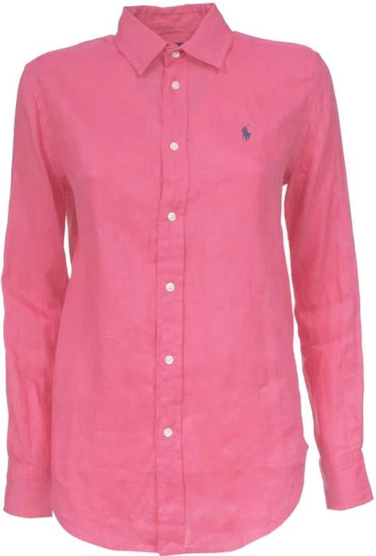 Overhemdblouse van zuiver linnen