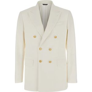 Reveres 1949, Heren, Jassen, Wit, Maat: M Katoen,