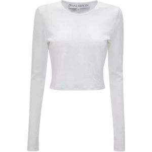 JW Anderson, Dames, Tops, Wit, Maat: S Katoen,
