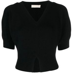 Ulla Johnson, Dames, Blouses & Shirts, Zwart, Maat: XL Wol,