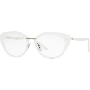 Ray-Ban, Dames, Accessoires, Wit, Maat: 54 MM