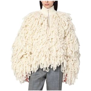 Stella McCartney, Dames, Truien, Wit, Maat: S