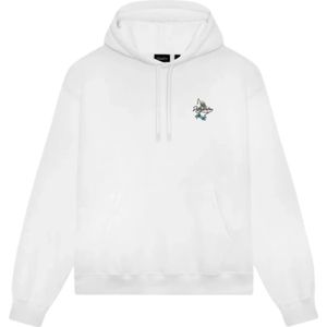 Dolly Noire, Heren, Sweatshirts & Hoodies, Wit, Maat: S Katoen,