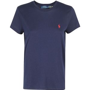 Ralph Lauren, Dames, Tops, Blauw, Maat: L Katoen,