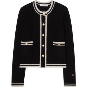 Busnel, Dames, Truien, Zwart, Maat: XS Wol,