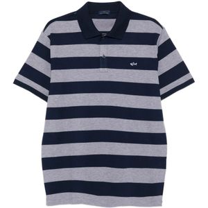 Paul & Shark, Heren, Tops, Blauw, Maat: XL Katoen,