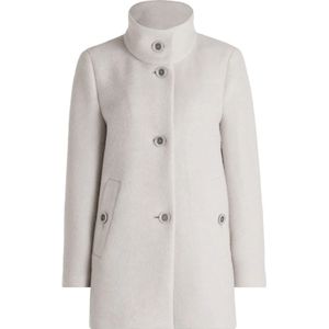 Betty Barclay - Elegante Wollen Jas - Grijs - Dames