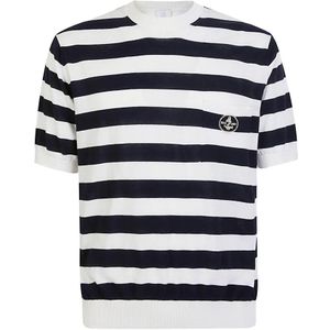 Eleventy, Heren, Truien, Blauw, Maat: S Katoen,