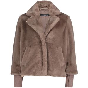 Betty Barclay - Damesjack - Imitatiebont - Regular Fit - Reverskraag