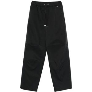 Herno, Dames, Broeken, Zwart, Maat: 3XS Poliester,