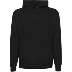 Daniele Fiesoli, Heren, Sweatshirts & Hoodies, Zwart, Maat: M Wol,