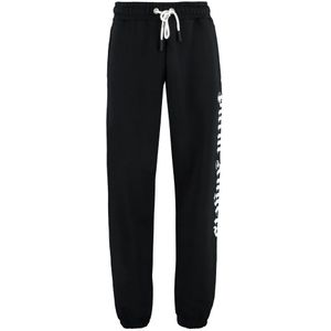 Palm Angels, Heren, Broeken, Zwart, Maat: S Jersey,