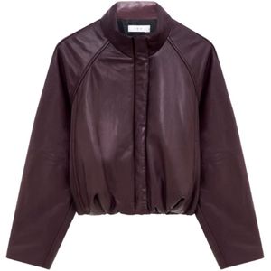 Iro, Dames, Jassen, Rood, Maat: M Leer,