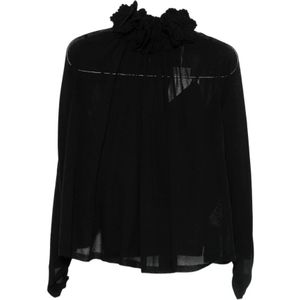 Zimmermann, Dames, Blouses & Shirts, Zwart, Maat: XS Katoen,