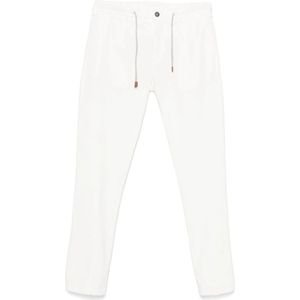 Eleventy, Heren, Broeken, Wit, Maat: W31 Katoen,