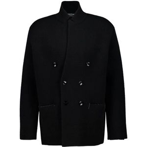 Tom Ford, Heren, Mantels, Zwart, Maat: M Kasjmier,