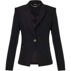 Liu Jo, Dames, Jassen, Zwart, Maat: XL Poliester,