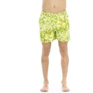 Just Cavalli, Heren, Badkleding, Groen, Maat: M Poliester,