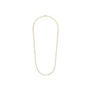 Gucci Ybb744423001 Link to Love ketting in 18 kt geelgoud , Yellow , Dames , Maat: ONE Size