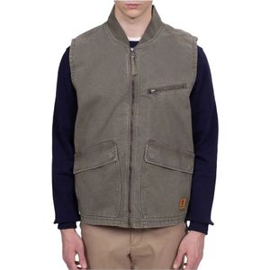 Timberland, Heren, Jassen, Groen, Maat: S Katoen,