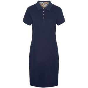 Barbour, Dames, Jurken, Blauw, Maat: XL Piqué,