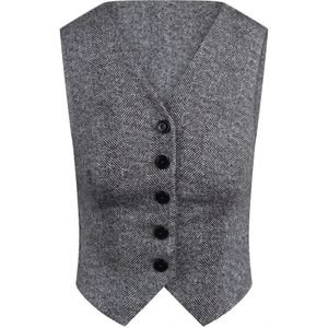 Ermanno Scervino, Dames, Jassen, Grijs, Maat: M Viscose,