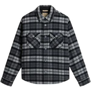 Woolrich, Heren, Overhemden, Veelkleurig, Maat: L Wol,