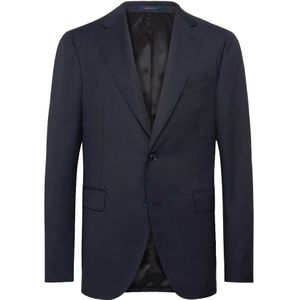 Boggi Milano - Pakken - Blauw - Wol - Bird's Eye Patroon