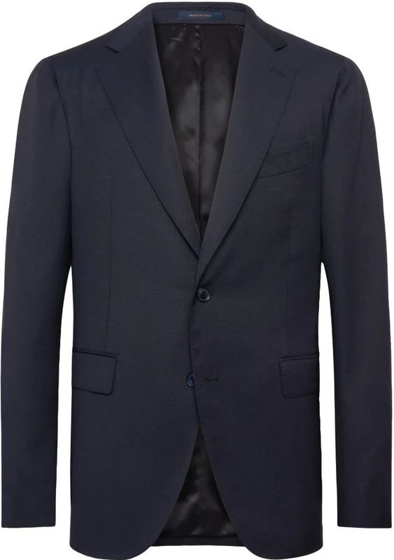 Boggi Milano - Pakken - Blauw - Wol - Bird's Eye Patroon