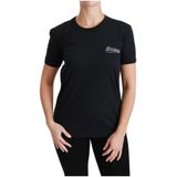 Dolce & Gabbana - Amore Patch - T-shirt - Blauw - Korte Mouwen