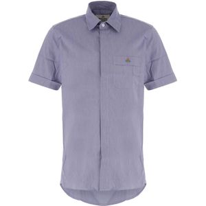 Vivienne Westwood, Heren, Overhemden, Blauw, Maat: L