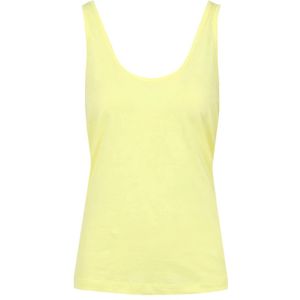 Msgm, Dames, Tops, Geel, Maat: L Katoen,