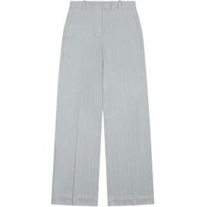 Circolo 1901, Dames, Broeken, Blauw, Maat: M Katoen,