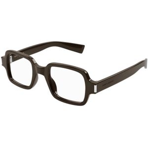 SAINT LAURENT - SL 720 OPT 004 - Optische Monturen - Bruin - Acetaat - Kwadraat