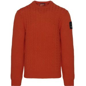 Aeronautica Militare, Heren, Truien, Rood, Maat: XL Wol,