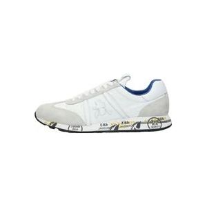 Premiata Witte Lage Sneaker Lucy-D , White , Heren , Maat: 47 EU