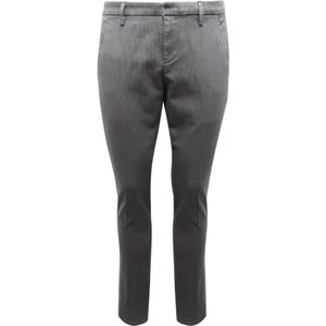 Dondup, Heren, Broeken, Grijs, Maat: W32 Katoen,