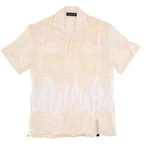 Vision OF Super, Heren, Overhemden, Beige, Maat: XS Lame,