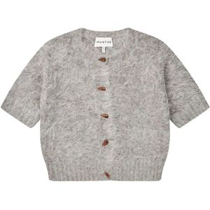 Munthe, Dames, Truien, Grijs, Maat: 2XS Acryl,