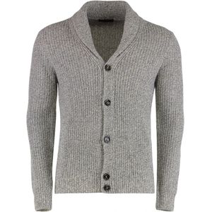 Moorer, Heren, Truien, Grijs, Maat: M Wol,