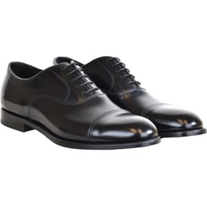 Doucal's, Heren, Schoenen, Zwart, Maat: 42 EU Leer,