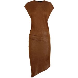 Cortana, Dames, Blouses & Shirts, Beige, Maat: 2XS Katoen,