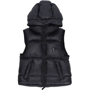 Nike, Heren, Jassen, Zwart, Maat: S Synthetisch,