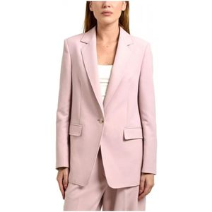 Hugo - Blazer - Paars - Stretch Stof - Dames