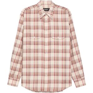 Dsquared2, Heren, Overhemden, Veelkleurig, Maat: M Poliester,