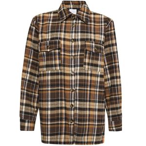 Lind, Dames, Blouses & Shirts, Veelkleurig, Maat: S/M Katoen,