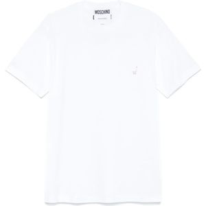 Moschino - Witte T-shirts en Polos - Heren