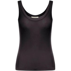 Lemaire, Dames, Tops, Zwart, Maat: S
