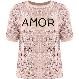 Kocca, Dames, Tops, Roze, Maat: L Katoen,