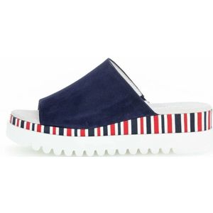 Gabor, Dames, Schoenen, Blauw, Maat: 39 1/2 EU Synthetisch,